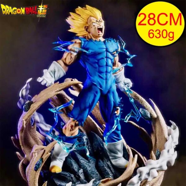 1-22 (3) (1) Décoration bureau figurine Majin Vegeta – Cadeau idéal pour fan de Dragon Ball