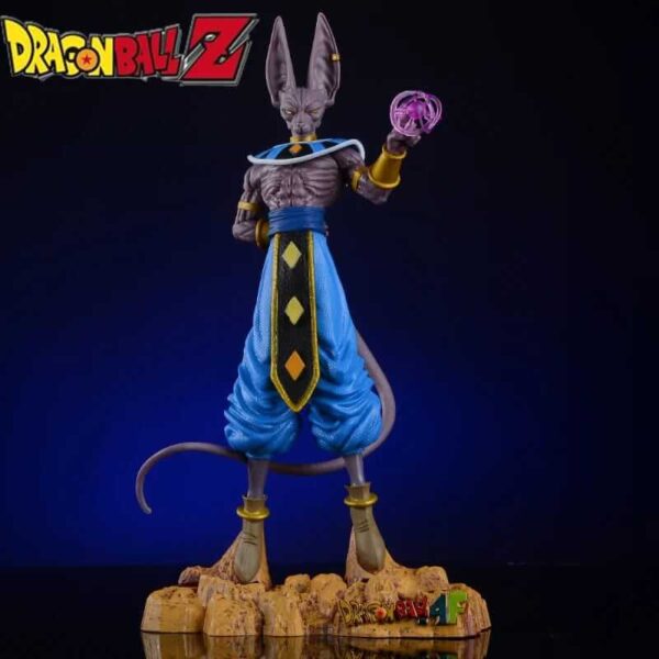 1-28 (1) Figurine Beerus 30 cm Dragon Ball Z – Dieu de la Destruction PVC