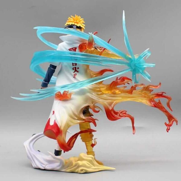 2-19 (1) Figurine Minato Namikaze 26 cm – Rasengan en action, statue PVC Naruto pour collection