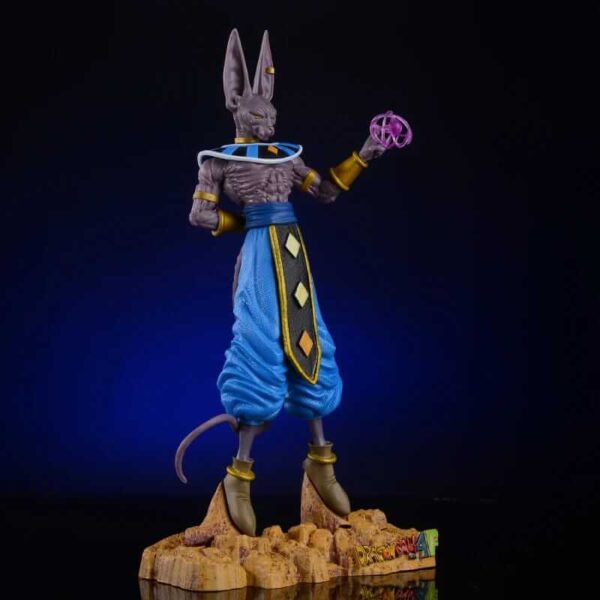 2-21 (1) Figurine Beerus 30 cm Dragon Ball Z – Dieu de la Destruction PVC