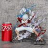 2-4 (1) Luffy Gear 5 Nika Raiden Figurine One Piece 25cm avec effets éclair – Statue collector