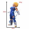 3-13 (1) Statue Majin Vegeta MAXIMATIC 28 cm – Détails réalistes et finition haute qualité