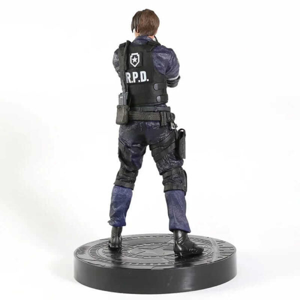 4-10 (1) Figurine Resident Evil Leon S. Kennedy 30 cm – PVC collectible Biohazard RE