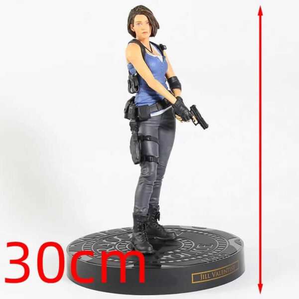 4-11 (1) Figurine Jill Valentine Resident Evil Statue PVC Collectible 28 cm Décoration Bureau Cadeau Fan