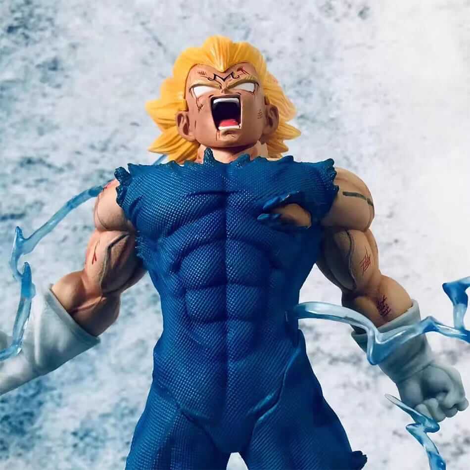 Décoration bureau figurine Majin Vegeta – Cadeau idéal pour fan de Dragon Ball