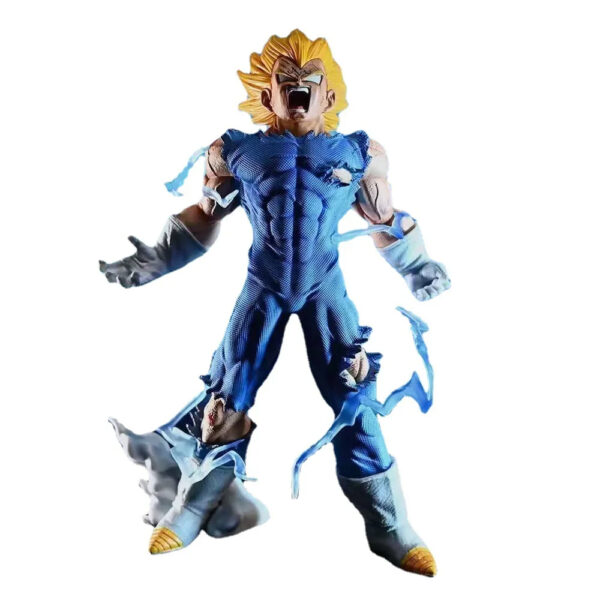 Figurine Majin Vegeta 27cm en PVC – Dragon Ball Z Self-Destruct Super Saiyan