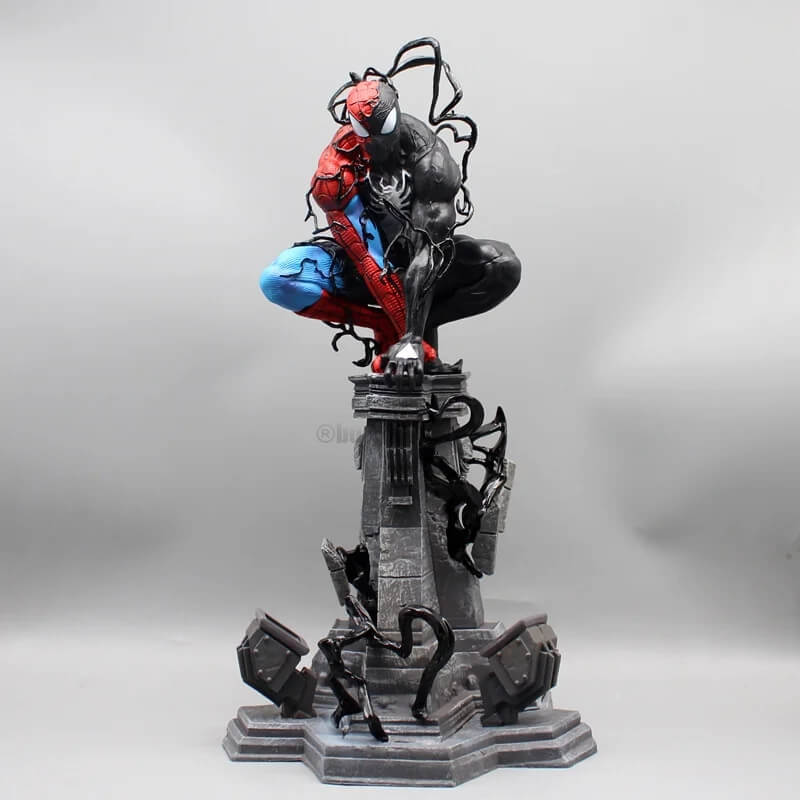 Base de la figurine Venom collector avec effets symbiote noirs