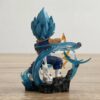4-9 (1) Statue Vegeta Dragon Ball Z version chibi 11 cm – Figurine d’anime en PVC