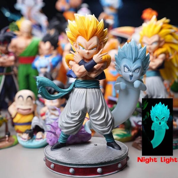 Figurine Super Saiyan 3 Gotenks 25 cm Dragon Ball Z de face