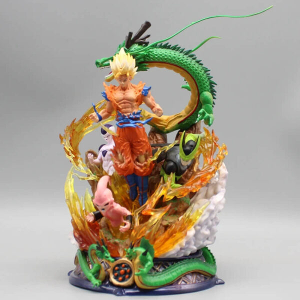 4️⃣ Figurine Son Goku Super Saiyan Dragon Ball Z 23 cm pour collection